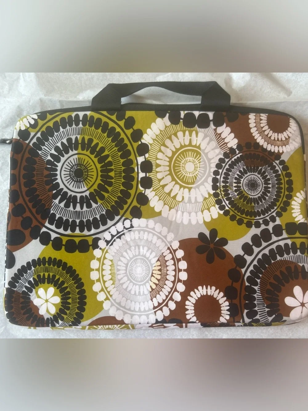 Laptop Bag Vera Bradley Neoprene Padded  Sleeve Travel Case 11x15